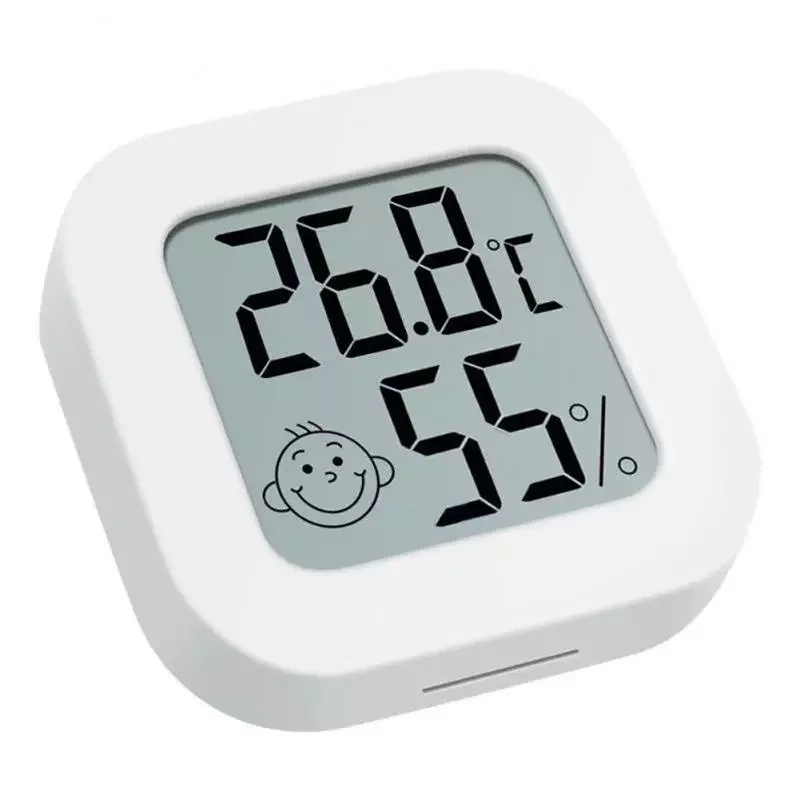 Thermometer Hygrometer Digital Celsius/Fahrenheit Thermohygrometer Mini Thermometer With Emotional Temperature And Humidity Tool
Thermometer Hygrometer Digital Celsius/Fahrenheit Thermohygrometer Mini Thermometer With Emotional Temperature And Humidity Tool