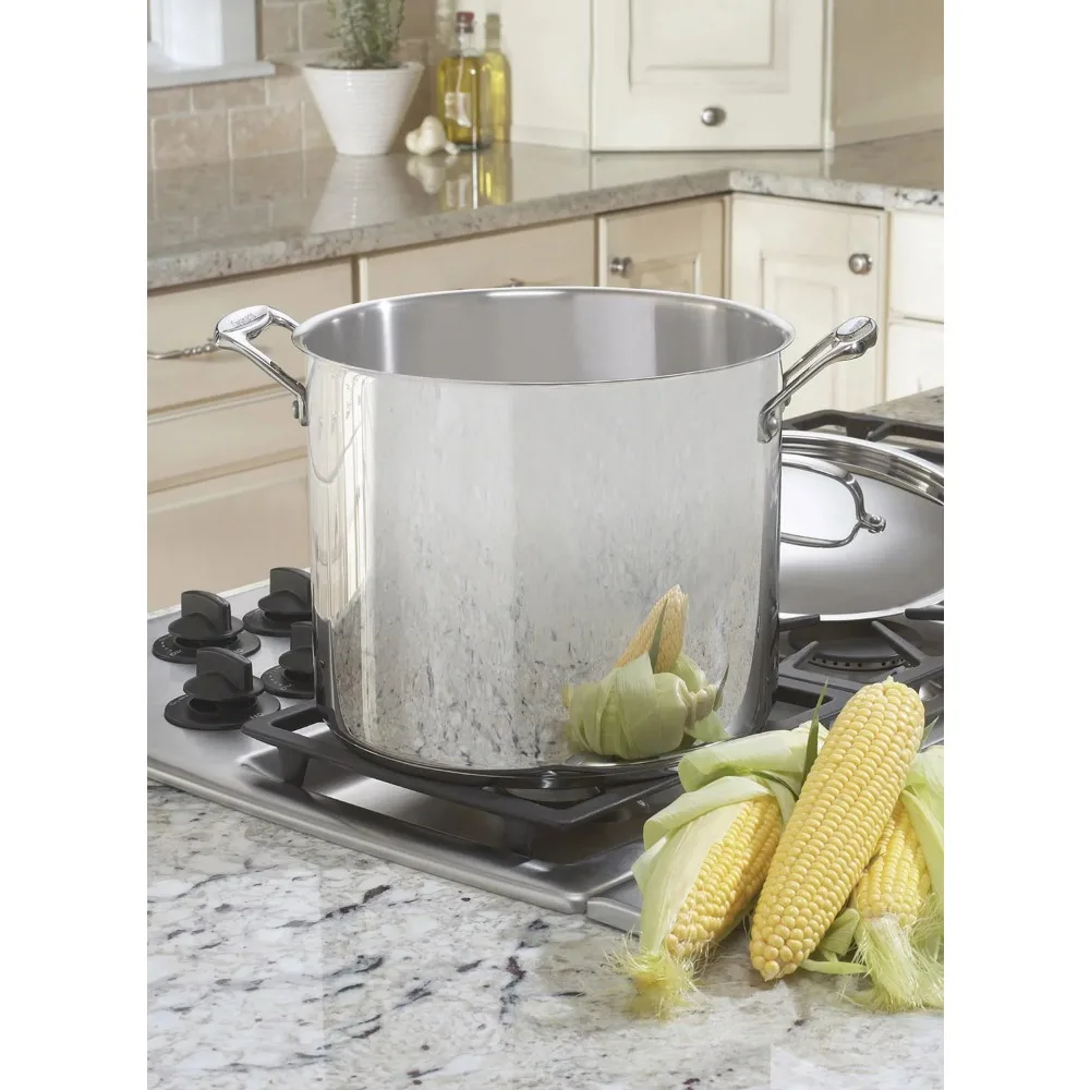 Классическая кухонная посуда из нержавеющей стали 12 qt, кастрюля с крышкой для кухни
Классическая кухонная посуда из нержавеющей стали 12 qt, кастрюля с крышкой для кухни