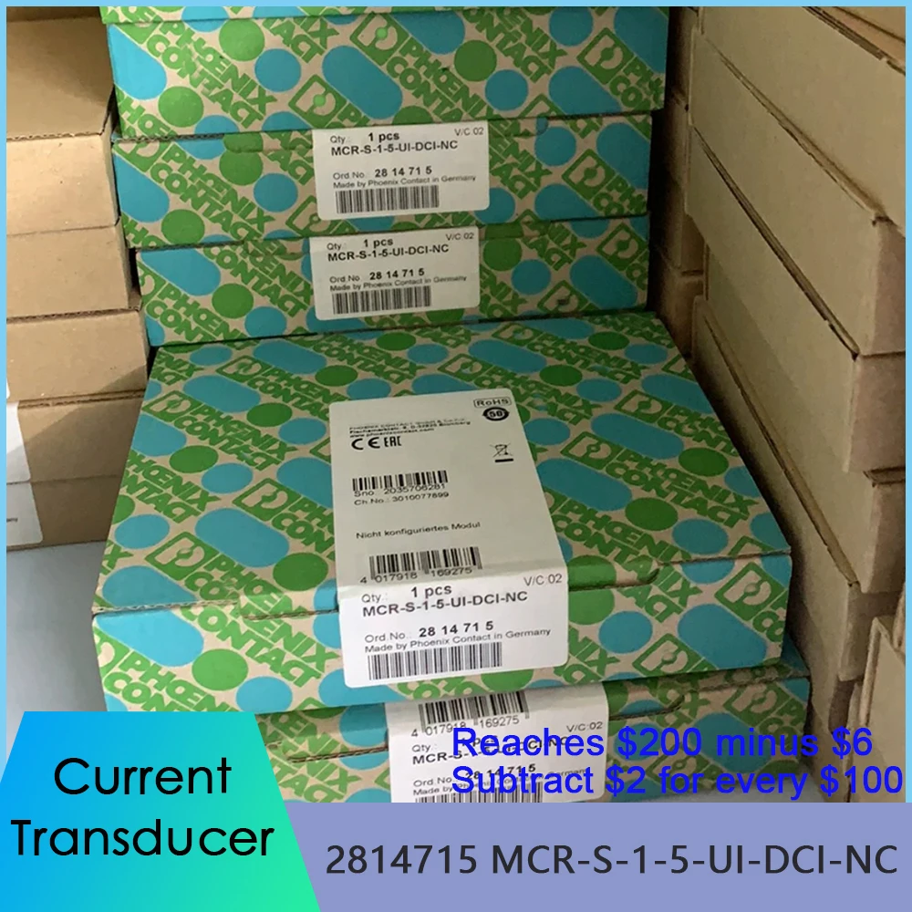 Высокое качество 2814715 MCR-S-1-5-UI-DCI-NC для Феникс Датчик тока Быстрая доставка
Высокое качество 2814715 MCR-S-1-5-UI-DCI-NC для Феникс Датчик тока Быстрая доставка