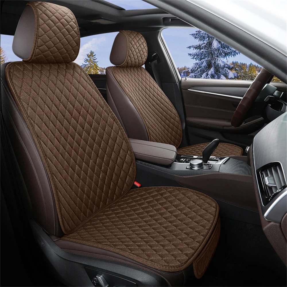 Front Car Seat Cover With Backrest Universal Breathable Linen Seat Cushion Protection Mat Pad Auto Seat Fit Interior Accessories
Front Car Seat Cover With Backrest Universal Breathable Linen Seat Cushion Protection Mat Pad Auto Seat Fit Interior Accessories