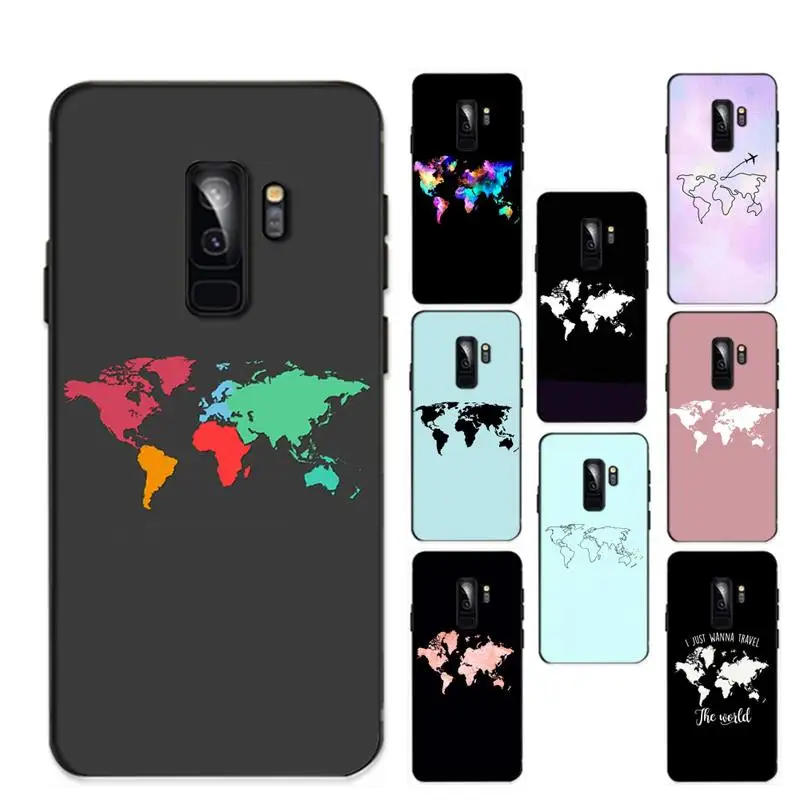 YNDFCNB World Map Phone Case for Samsung S20 lite S21 S10 S9 plus for Redmi Note8 9pro for Huawei Y6 cover
YNDFCNB World Map Phone Case for Samsung S20 lite S21 S10 S9 plus for Redmi Note8 9pro for Huawei Y6 cover