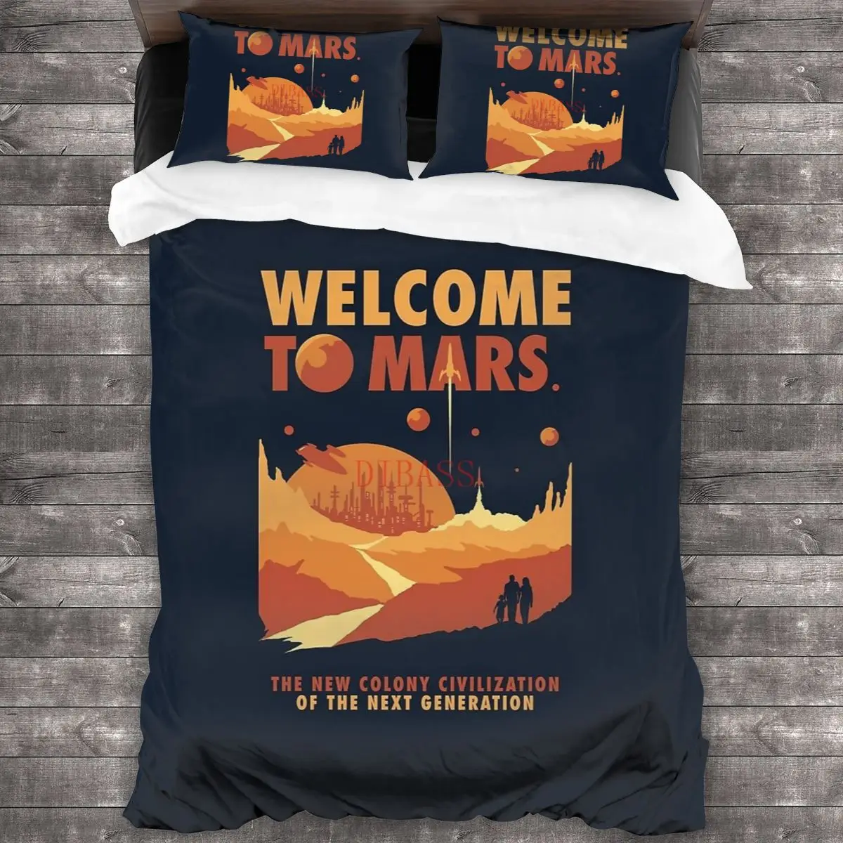 Добро пожаловать в Mars, мягкая искусственная кожа с 2 наволочками, пододеяльник с застежкой-молнией, одеяло большого размера
Добро пожаловать в Mars, мягкая искусственная кожа с 2 наволочками, пододеяльник с застежкой-молнией, одеяло большого размера