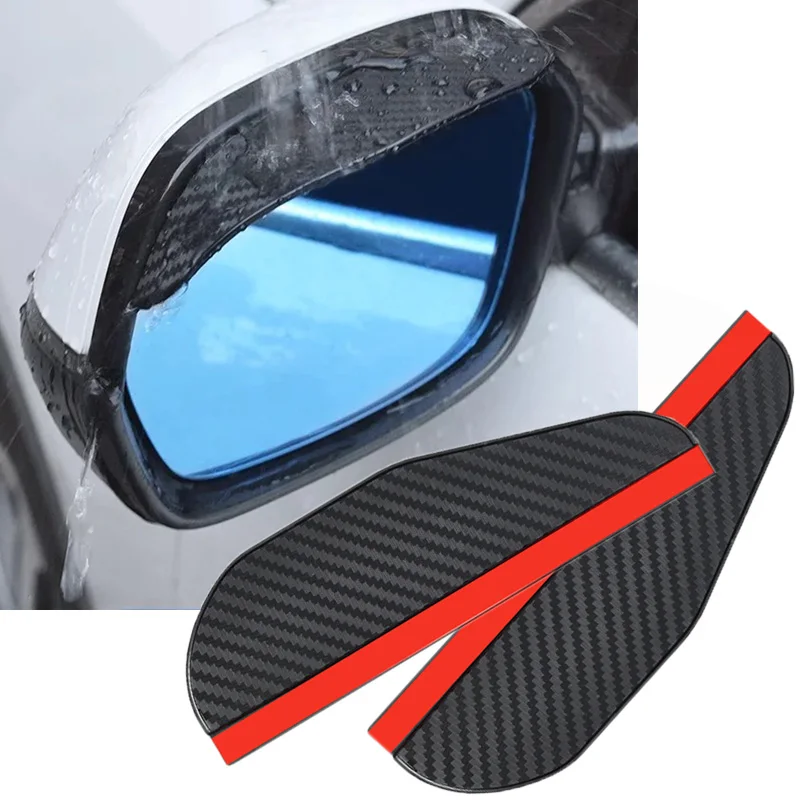 2pcs Car Side Rear View Mirror Rain Eyebrow Visor Carbon Fiber Look Sun Shade Snow Guard Weather Shield Cover Auto Accessories
2pcs Car Side Rear View Mirror Rain Eyebrow Visor Carbon Fiber Look Sun Shade Snow Guard Weather Shield Cover Auto Accessories