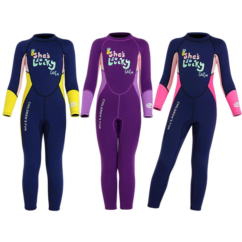 2023 Sport Children One Piece Wetsuit Long Sleeve Diving Suit Kids Swimsuit 2.5MM Thick Surfing Sunproof Kids Girl Swimwear
2023 Sport Children One Piece Wetsuit Long Sleeve Diving Suit Kids Swimsuit 2.5MM Thick Surfing Sunproof Kids Girl Swimwear