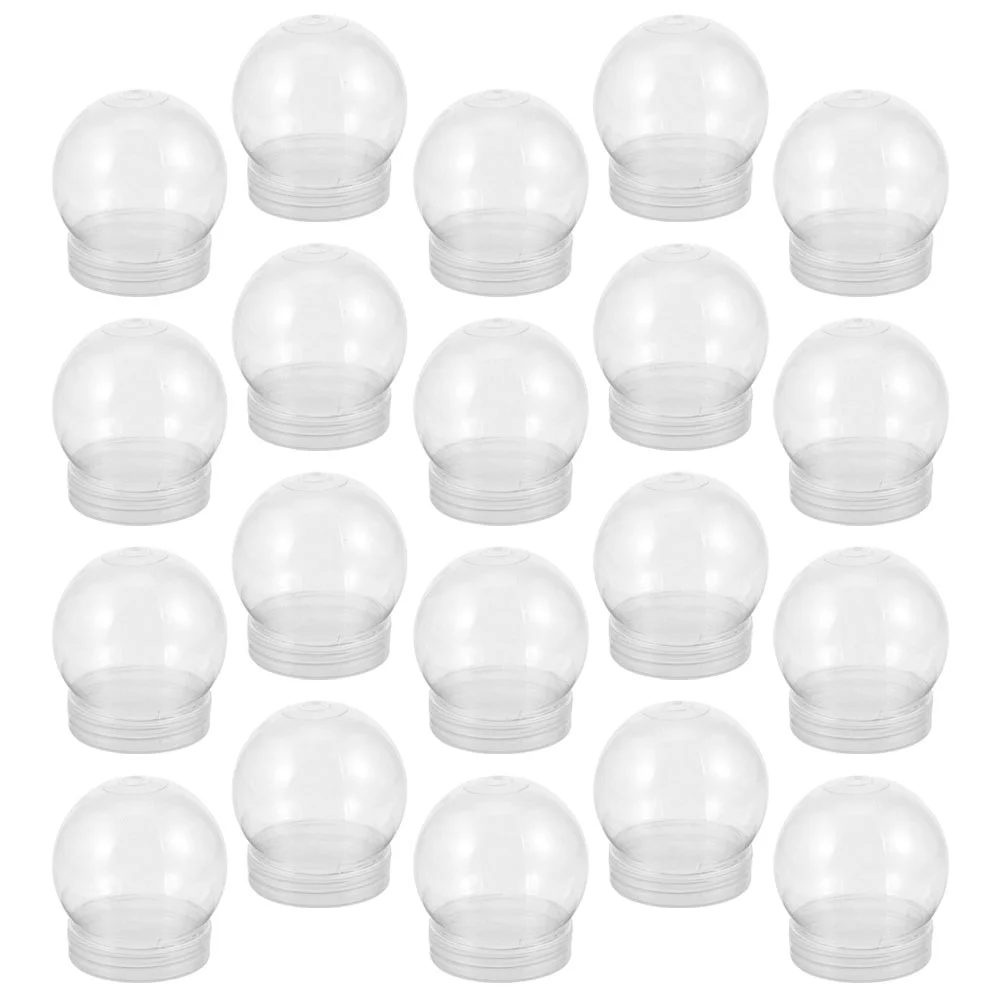 Clear Water Globes with Screw Off Caps Empty Snow Globe Making Props Plastic Water Globes Christmas Party Display Favor
Clear Water Globes with Screw Off Caps Empty Snow Globe Making Props Plastic Water Globes Christmas Party Display Favor