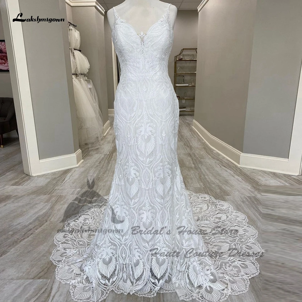 Lakshmigown Vintage Lace Boho Wedding Dress Spaghetti Straps 2023 Vestidos De Novias Sexy Bridal Mermaid Beach Wedding Gowns
Lakshmigown Vintage Lace Boho Wedding Dress Spaghetti Straps 2023 Vestidos De Novias Sexy Bridal Mermaid Beach Wedding Gowns