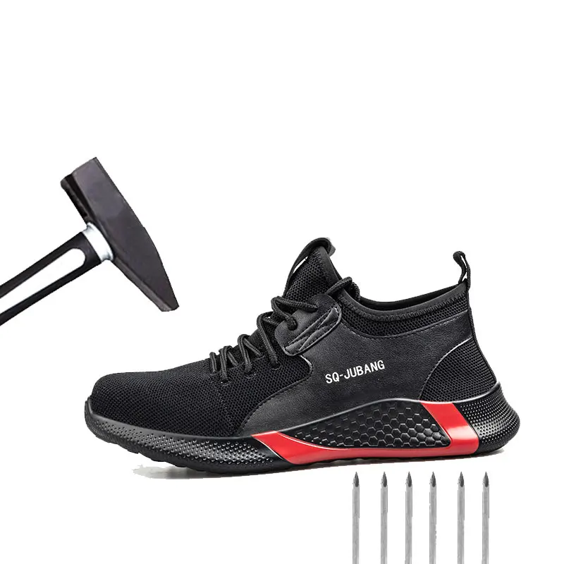 Lightweight breathable labor insurance shoes men's work shoes safety construction site labor insurance welder anti-smashing anti
Lightweight breathable labor insurance shoes men's work shoes safety construction site labor insurance welder anti-smashing anti