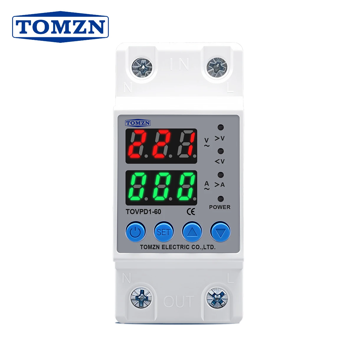 TOMZN Voltage protector TOVPD1-60-EC
TOMZN Voltage protector TOVPD1-60-EC