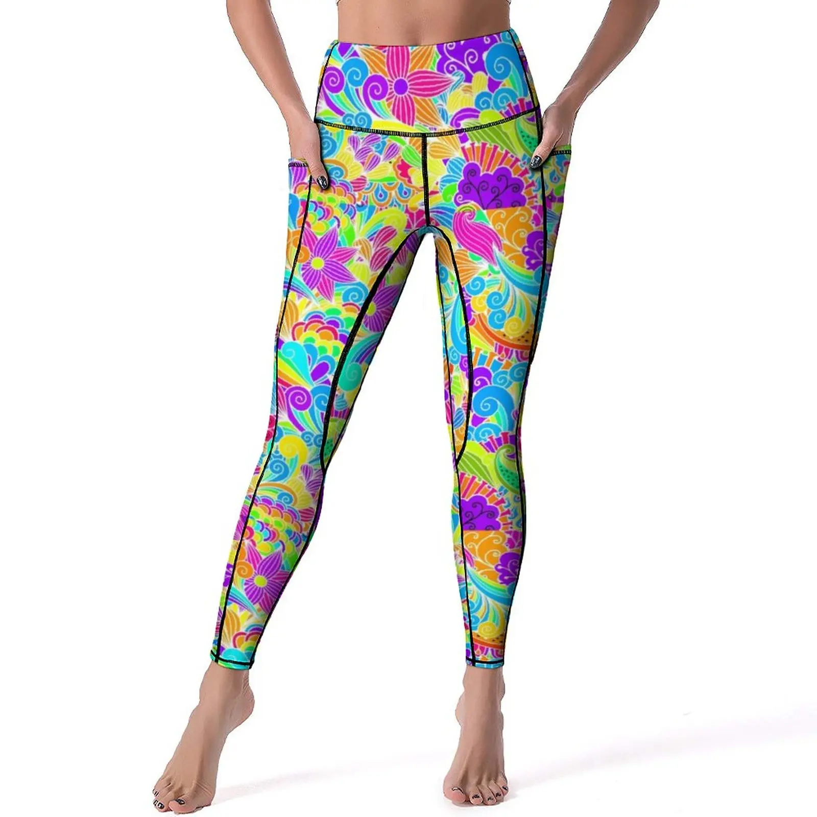 Hippy Yoga Pants Lady Retro Floral Print Leggings Sexy High Waist Sweet Yoga Sport Legging Stretch Custom Fitness Gym Leggins
Hippy Yoga Pants Lady Retro Floral Print Leggings Sexy High Waist Sweet Yoga Sport Legging Stretch Custom Fitness Gym Leggins