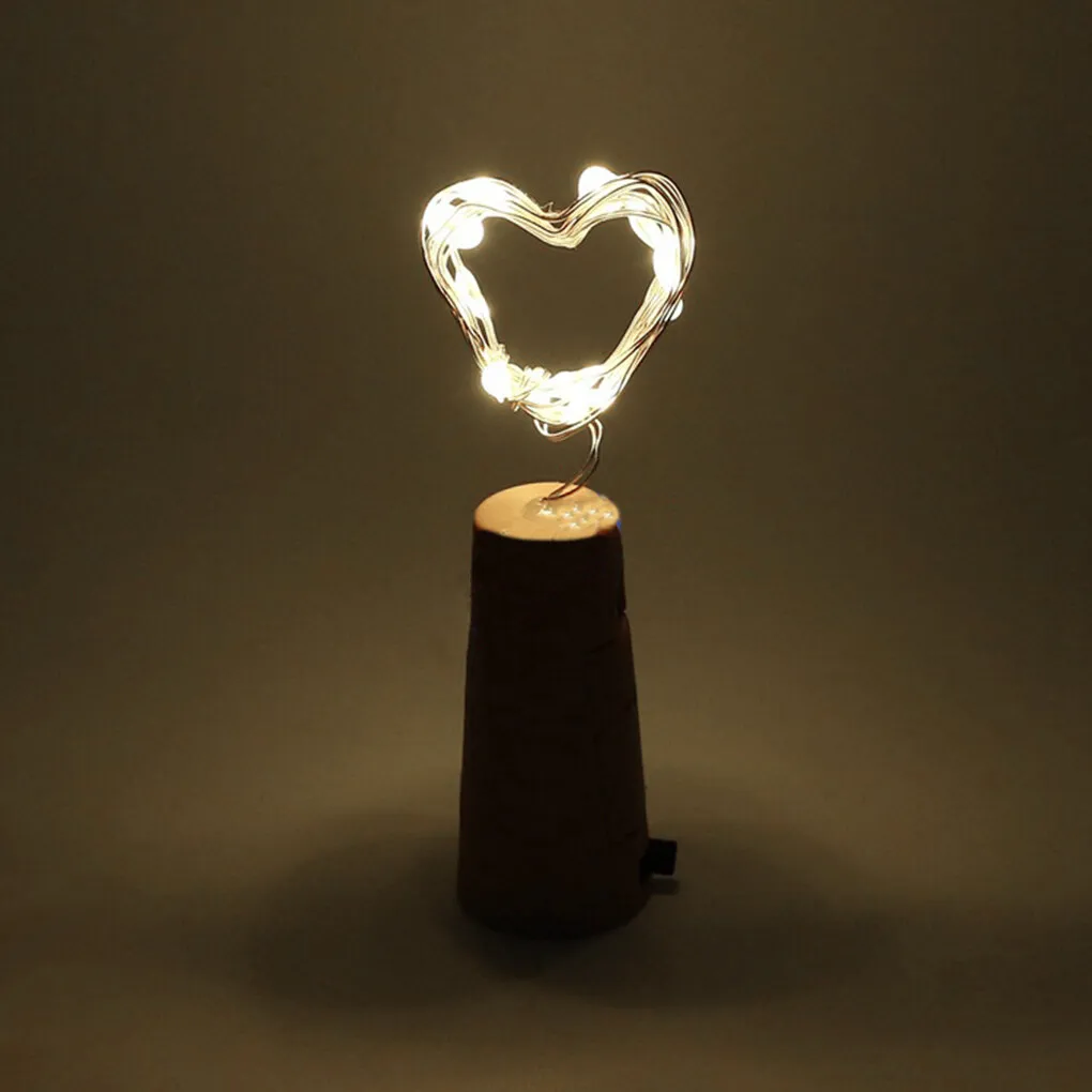 1M 10-LEDs Battery Powered Silver Wire Bottle Cork String Light with 3pcs AG13 Batteries
1M 10-LEDs Battery Powered Silver Wire Bottle Cork String Light with 3pcs AG13 Batteries
