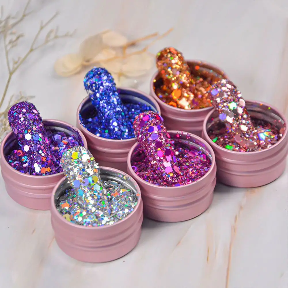 Iridescent Nail Art Sequins Silver Nail Glitter DIY Chrome Powder Sparkly Hexagon Chunky Flakes Manicures Decorations
Iridescent Nail Art Sequins Silver Nail Glitter DIY Chrome Powder Sparkly Hexagon Chunky Flakes Manicures Decorations