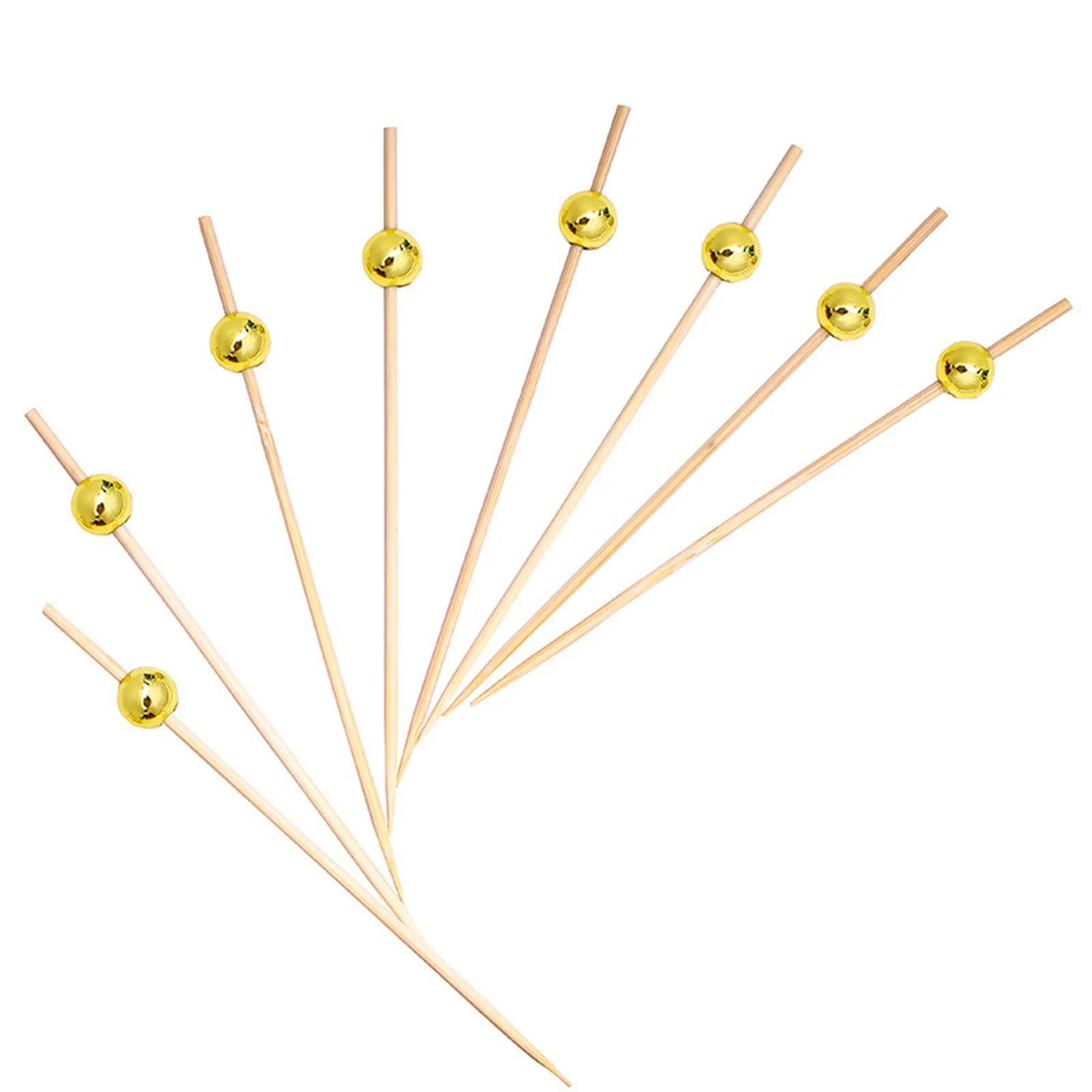 100pcs Fruit Fork Pearl Stick Small Fruit Forks Toothpicks Disposable Food Picks Suitable for Food Drinks Fruits
100pcs Fruit Fork Pearl Stick Small Fruit Forks Toothpicks Disposable Food Picks Suitable for Food Drinks Fruits