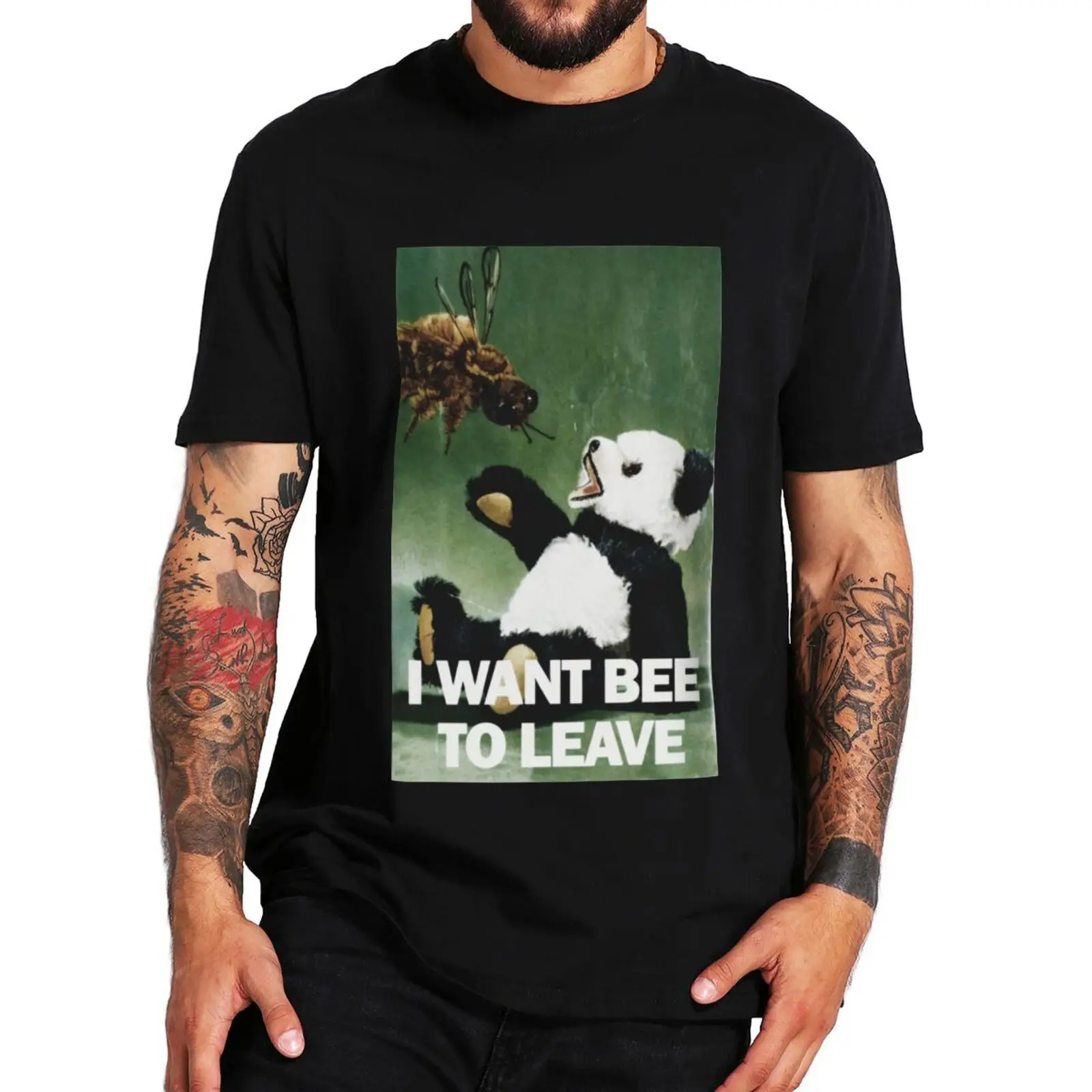 I Want Bee To Leave T Shirt Funny Meme Trending Humor Jokes Tops Casual 100% Cotton Unisex Oversized O-neck T-shirts EU Size
I Want Bee To Leave T Shirt Funny Meme Trending Humor Jokes Tops Casual 100% Cotton Unisex Oversized O-neck T-shirts EU Size