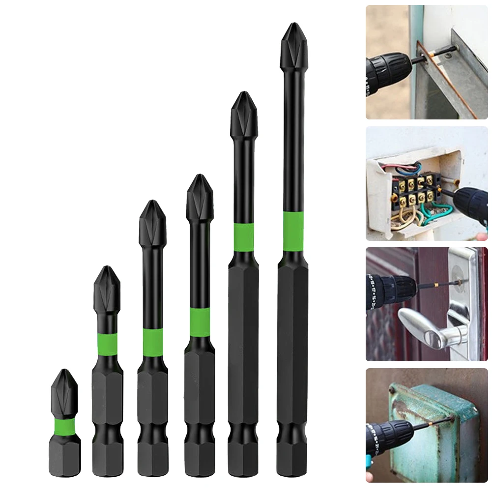 5 Pcs PH2 Magnetic Batch Head Cross Drill Bits Hardness 25/50/65/70/90/150mm For Electric Impact Screwdriver Power Tool Parts
5 Pcs PH2 Magnetic Batch Head Cross Drill Bits Hardness 25/50/65/70/90/150mm For Electric Impact Screwdriver Power Tool Parts