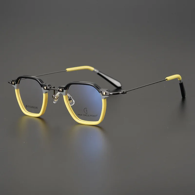 New myopia reading women personalized eyewear Retro glasses frame men top quality acetate titanium small face optical eyeglasses
New myopia reading women personalized eyewear Retro glasses frame men top quality acetate titanium small face optical eyeglasses