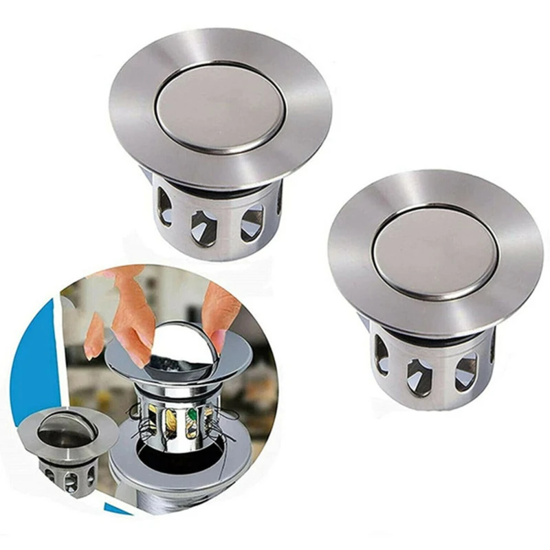 1 шт., Универсальный фильтр для слива раковины с защитой от засоров
1 шт., Универсальный фильтр для слива раковины с защитой от засоров