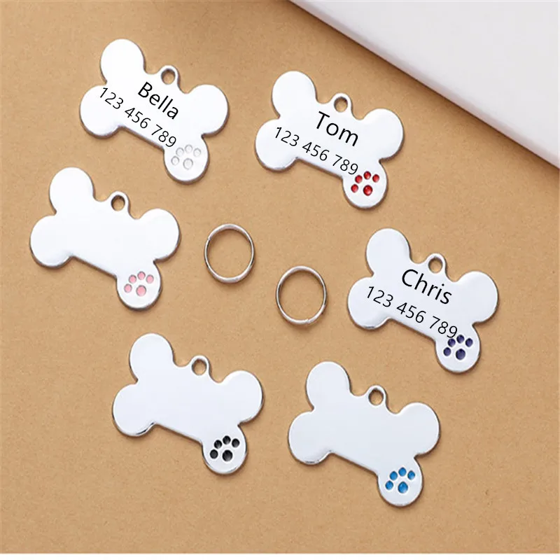 Personalized Pet ID Tag Keychain Engraved Pet ID Name for Cat Puppy Dog Collar Tag Pendant Keyring Bone Pet Accessories
Personalized Pet ID Tag Keychain Engraved Pet ID Name for Cat Puppy Dog Collar Tag Pendant Keyring Bone Pet Accessories