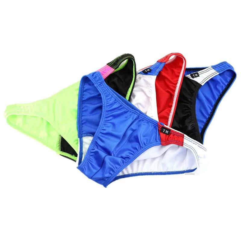 New U convex men's briefs sexy thin ice silk fabric low-waist briefs elastic sexy matching men's underwear men gay underwear 
New U convex men's briefs sexy thin ice silk fabric low-waist briefs elastic sexy matching men's underwear men gay underwear