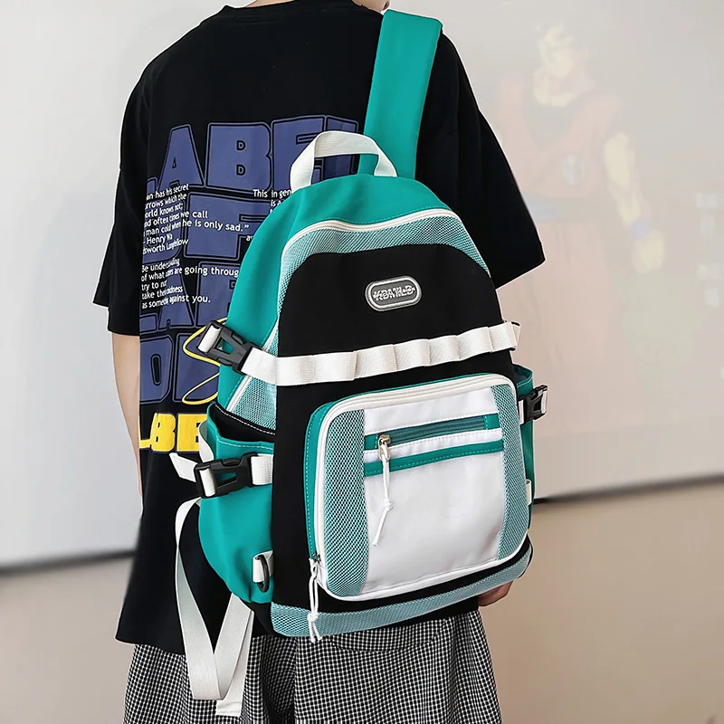 New Men Female Laptop Transparent College Backpack Women School Bag Boy Girl Mesh Travel Backpack Fashion Male Lady Net Book Bag
New Men Female Laptop Transparent College Backpack Women School Bag Boy Girl Mesh Travel Backpack Fashion Male Lady Net Book Bag