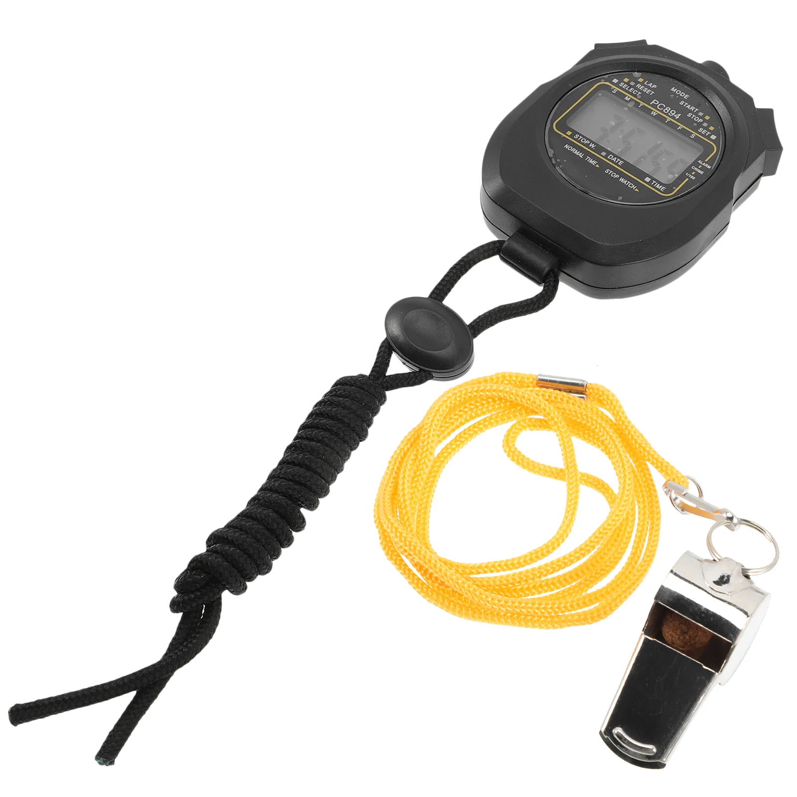 Stopwatch Timer Digitalstop Electronic Whistle Outdoor Watches Display Large Function Multi Chronograph Handheld Timing Referees
Stopwatch Timer Digitalstop Electronic Whistle Outdoor Watches Display Large Function Multi Chronograph Handheld Timing Referees