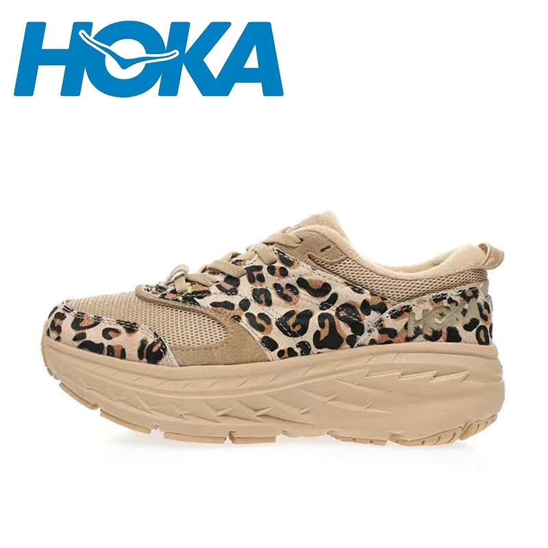 

HOKA Bondi L GTX Men Women Outdoor Running Shoes Trekking Travel Shoes Cushioning Thick Bottom Platform Runner Non-Slip Sneakers