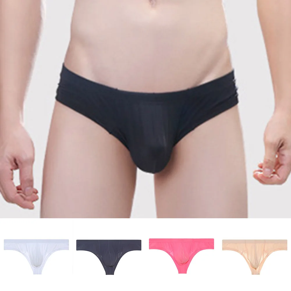 2022 Mens Sexy Ice Silk T-Back Briefs Convex Pouch Underpants Underwear Breathable Low Rise Men Erotic Lingerie Panties Knickers
2022 Mens Sexy Ice Silk T-Back Briefs Convex Pouch Underpants Underwear Breathable Low Rise Men Erotic Lingerie Panties Knickers