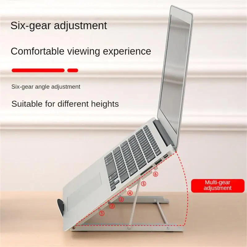 Foldable Laptop Stand Adjustable Computer Cooling Holder Portable Lightweight Cooling Stand Computer Accessories Laptop Holder
Foldable Laptop Stand Adjustable Computer Cooling Holder Portable Lightweight Cooling Stand Computer Accessories Laptop Holder