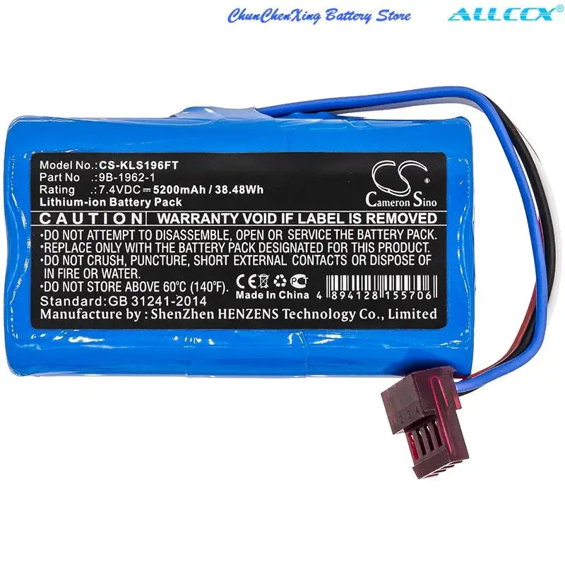 Cameron Sino 5200mAh/7800mAh Flashlight Battery for Koehler Lighthawk LED,07712,07732,07631,07650,07651,07652,07670,07671,07672
Cameron Sino 5200mAh/7800mAh Flashlight Battery for Koehler Lighthawk LED,07712,07732,07631,07650,07651,07652,07670,07671,07672