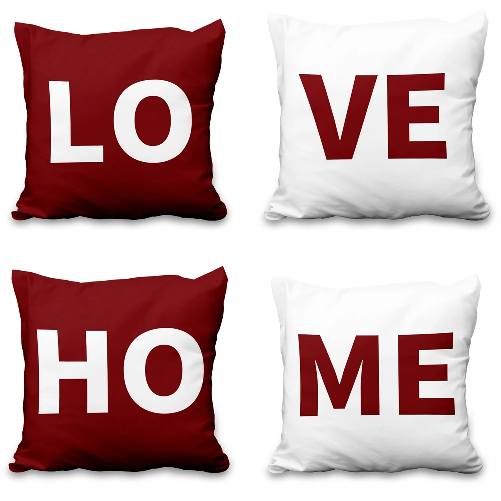 Love Home Funny Words Dog Decorative Pillowcase Home Sofa Car Office Decor Throw Pillow Case Peachskin Cushion Cover kussensloop
Love Home Funny Words Dog Decorative Pillowcase Home Sofa Car Office Decor Throw Pillow Case Peachskin Cushion Cover kussensloop