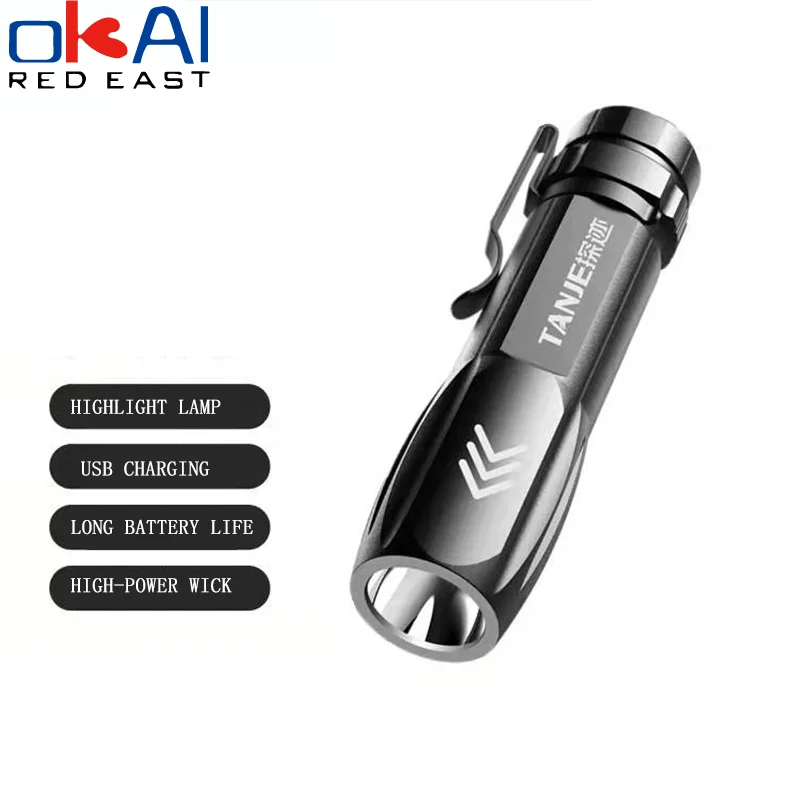 Flashlight Portable Strong Light High Power Rechargeable Zoom Highlight Tactical Flashlight Outdoor Lighting Flashlight Type C.
Flashlight Portable Strong Light High Power Rechargeable Zoom Highlight Tactical Flashlight Outdoor Lighting Flashlight Type C.