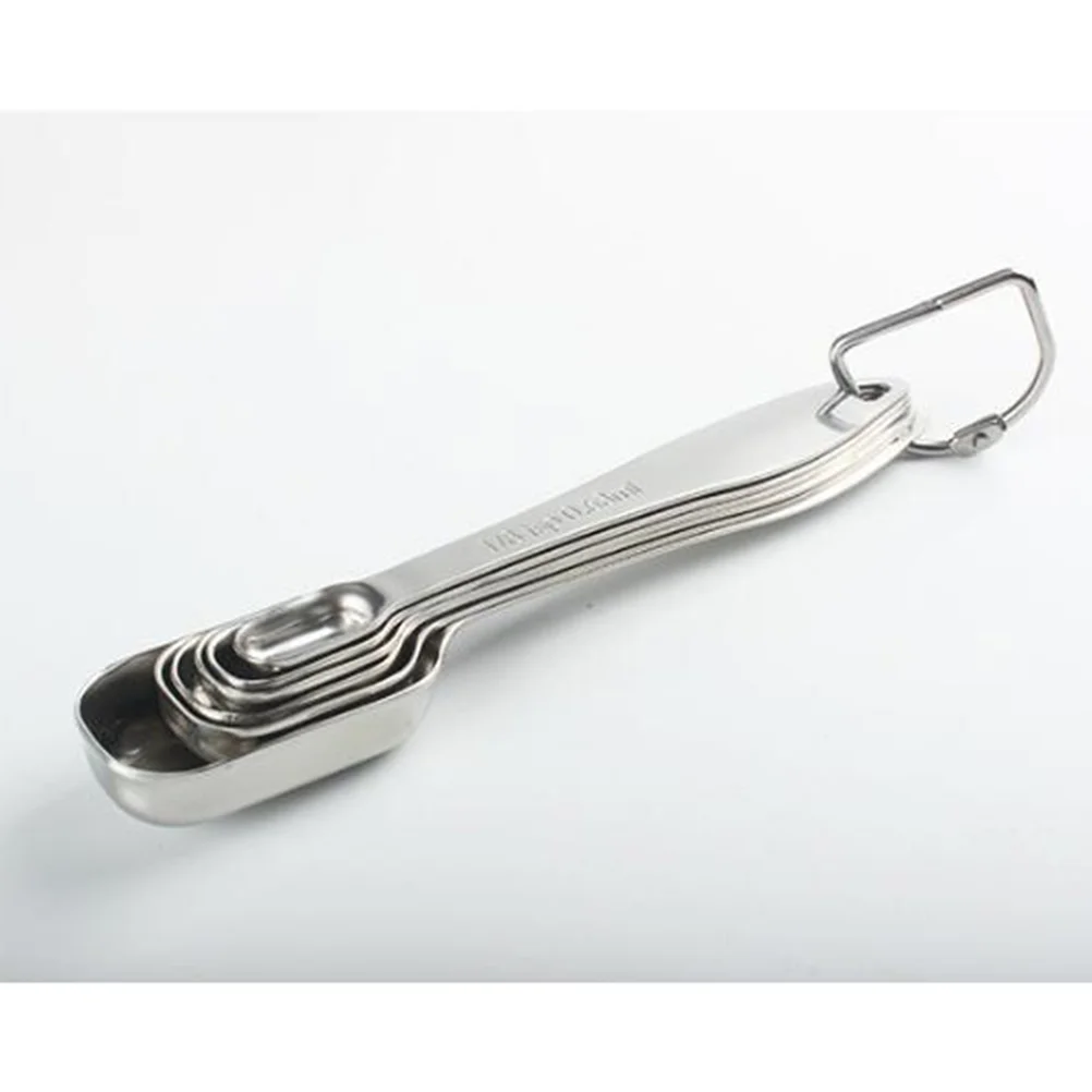 6-Piece Creative Rustproof Durable Useful Measuring Spoon Set for Travel Home Kitchen
6-Piece Creative Rustproof Durable Useful Measuring Spoon Set for Travel Home Kitchen