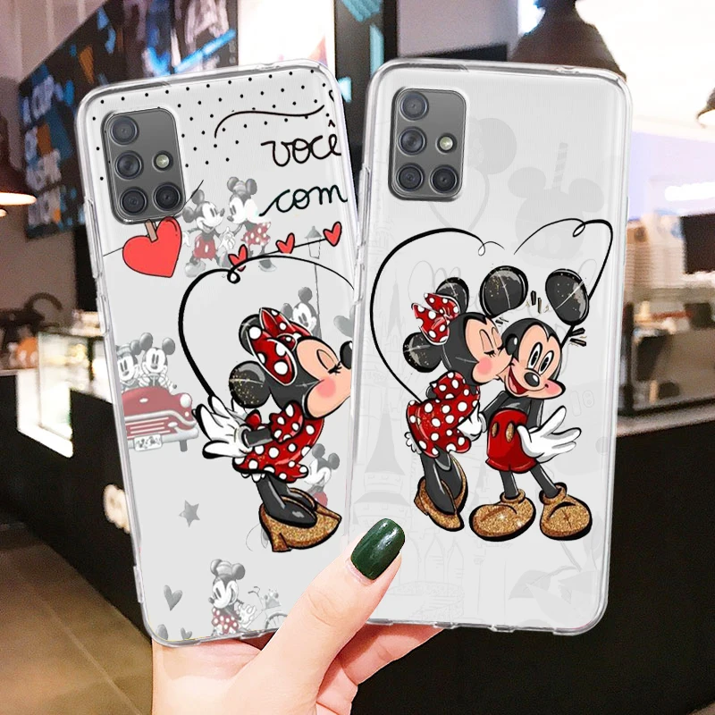 Pink Luxury Minnie Mickey Transparent Phone Case For Samsung A73 A72 A71 A53 A52 A51 A42 A33 A32 A23 A22 A21S A13 A12 A03 5G
Pink Luxury Minnie Mickey Transparent Phone Case For Samsung A73 A72 A71 A53 A52 A51 A42 A33 A32 A23 A22 A21S A13 A12 A03 5G