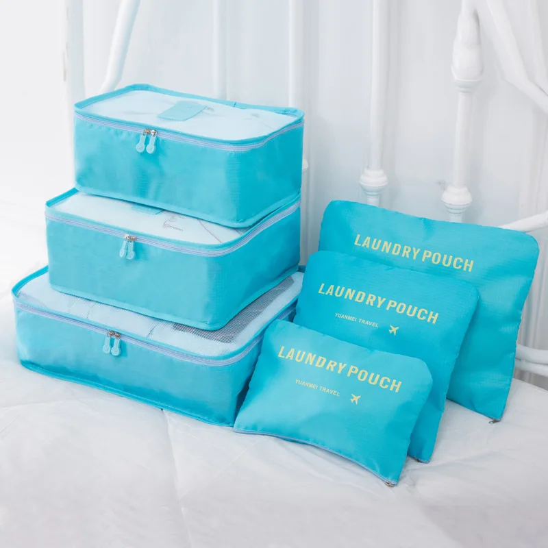 Multifunction Travel Storage 6 PCS Sets Of Luggage Clothing Mesh Packing Bag Large Capacity Travel Organizer Bag Suitcase Pouch
Multifunction Travel Storage 6 PCS Sets Of Luggage Clothing Mesh Packing Bag Large Capacity Travel Organizer Bag Suitcase Pouch