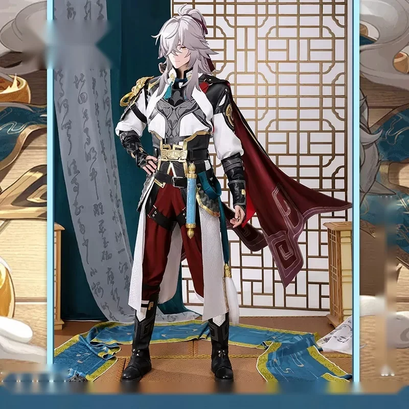 Game Honkai Star Rail Jing Yuan Cosplay Costumes Anime Role Jacket Top Pants Armor Prop Halloween Cloak Wig Headwear Adult Suit
Game Honkai Star Rail Jing Yuan Cosplay Costumes Anime Role Jacket Top Pants Armor Prop Halloween Cloak Wig Headwear Adult Suit