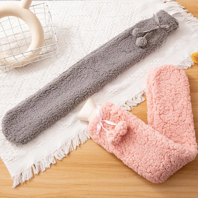 Super Soft Plush Material Cover 2L Pure Natural Rubber Long Vertical Hot Water Bottle Bed Warm Waist Back Hot Water Bottle
Super Soft Plush Material Cover 2L Pure Natural Rubber Long Vertical Hot Water Bottle Bed Warm Waist Back Hot Water Bottle