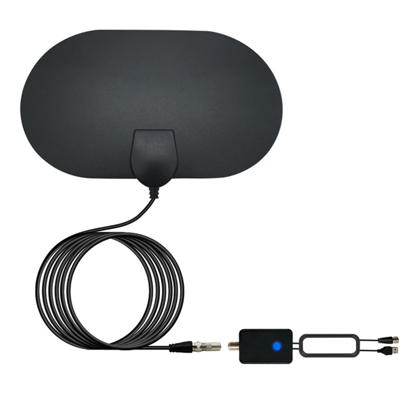 

Indoor High-Definition Digital TV Antenna HDTV Antenna DVB-T2 Terrestrial Wave TV Antenna Signal Receiver