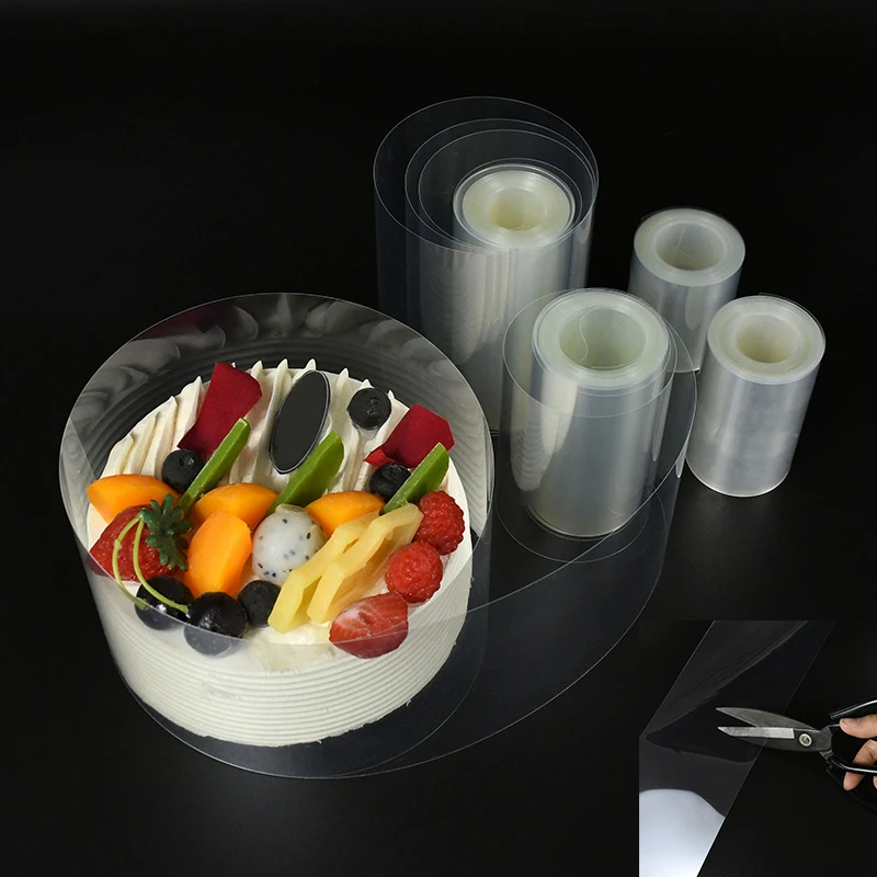 10m/roll Durable 6/8/10/12cm Mousse Cake Surround Film Free-cut Transparent Cake Collar Edge Wrap Bakeware Pastry Acetate Film
10m/roll Durable 6/8/10/12cm Mousse Cake Surround Film Free-cut Transparent Cake Collar Edge Wrap Bakeware Pastry Acetate Film