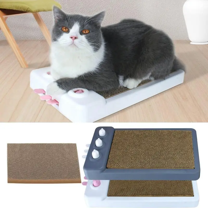 Cat Scratcher Board Sturdy Kittens Hit The Mole Cardboard Toy Cat Interactive Toys Round Cat Board Scratchers For Sleeping
Cat Scratcher Board Sturdy Kittens Hit The Mole Cardboard Toy Cat Interactive Toys Round Cat Board Scratchers For Sleeping