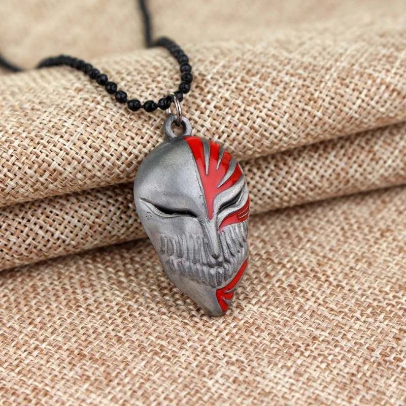Hot Anime Bleach Kurosaki Mask Bleach Metal Pendent Necklace Leather Chian Choker For Women Men Jewelry Accessories Gift
Hot Anime Bleach Kurosaki Mask Bleach Metal Pendent Necklace Leather Chian Choker For Women Men Jewelry Accessories Gift