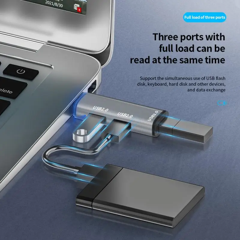 Portable Aluminum Usb C Hub 3.0 Mini Usb Splitter Adapter High-speed 3 Port Multiple Expander Pc Computer Accessories 5gbps
Portable Aluminum Usb C Hub 3.0 Mini Usb Splitter Adapter High-speed 3 Port Multiple Expander Pc Computer Accessories 5gbps