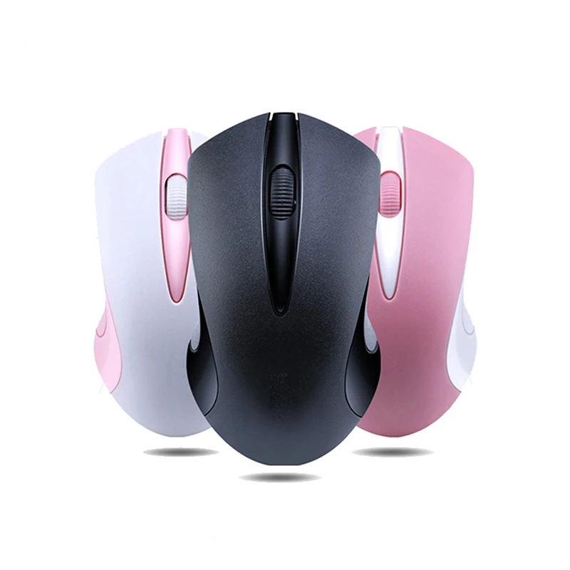 Wireless Optical Mouse 2.4G Cordless with USB 2.0 Receiver 1200 DPI Black pink white muis draadloos for Laptop PC Windows 10
Wireless Optical Mouse 2.4G Cordless with USB 2.0 Receiver 1200 DPI Black pink white muis draadloos for Laptop PC Windows 10