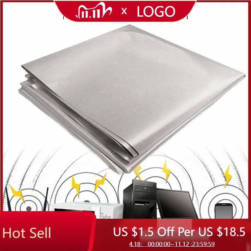 EMF Protection Fabric Anti Radiation Blocking RFID Singal Wifi EMI LF RF Shielding Fabric Anti-electrostatic Shielding Curtain
EMF Protection Fabric Anti Radiation Blocking RFID Singal Wifi EMI LF RF Shielding Fabric Anti-electrostatic Shielding Curtain