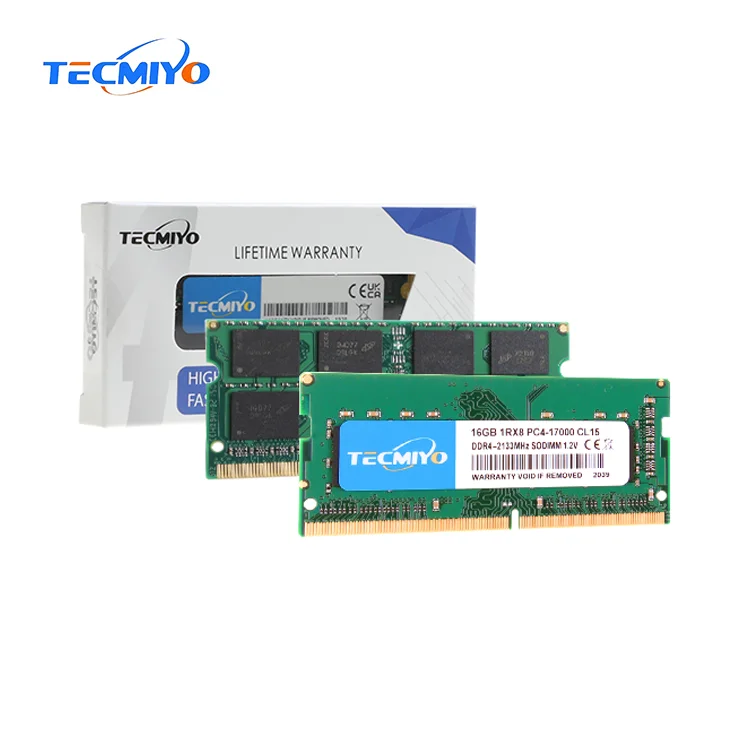 TECMIYO Lifetime Warranty Laptop Memory 4GB/8GB/16GB/32GB 2133MHz DDR3/DDR4 RAM Notebook Memoria
TECMIYO Lifetime Warranty Laptop Memory 4GB/8GB/16GB/32GB 2133MHz DDR3/DDR4 RAM Notebook Memoria