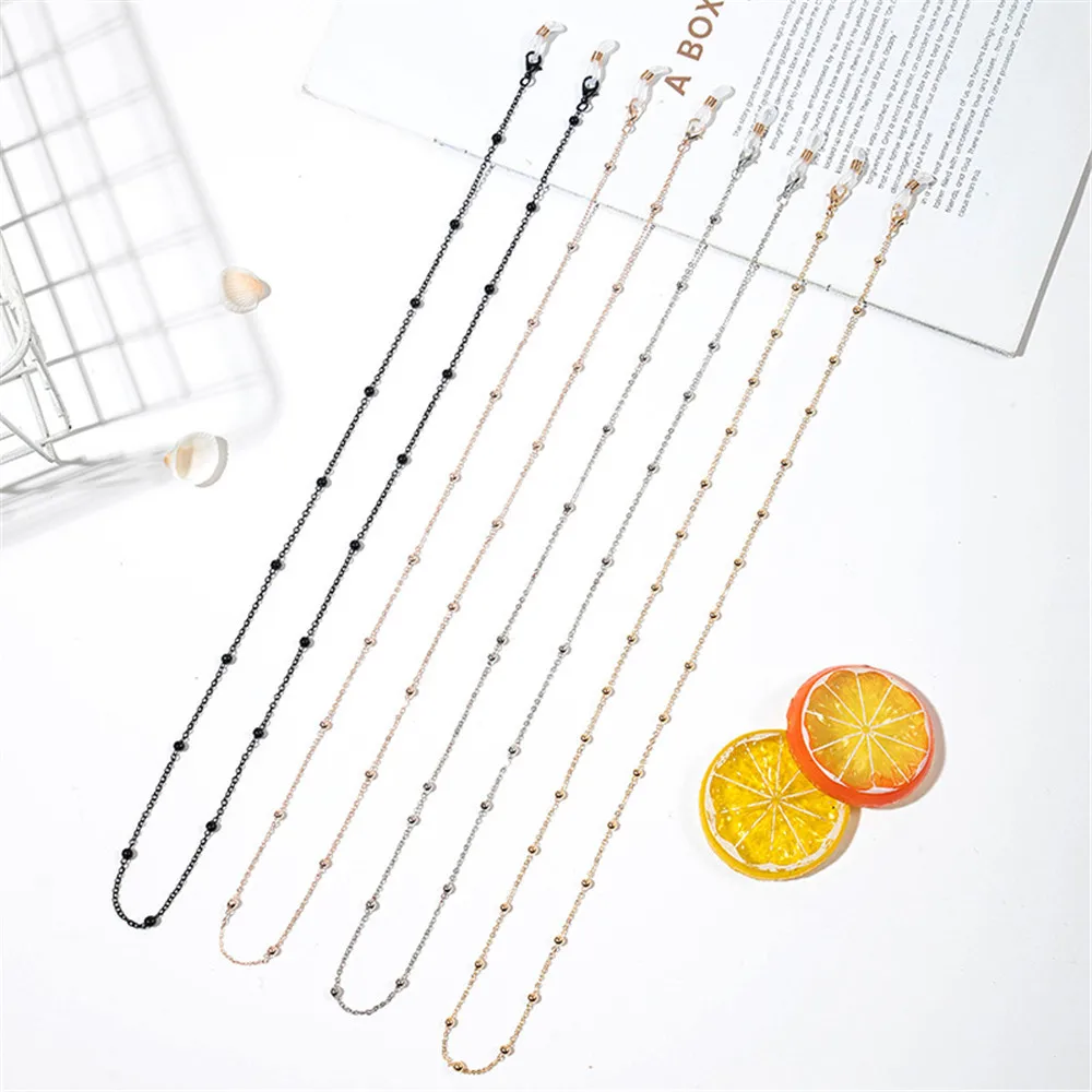Fashion Beaded Eyeglasses Chain For Women Metal Sunglasses Lanyards Eyewear Retainer Reading Glasses Cord Holder Neck Strap
Fashion Beaded Eyeglasses Chain For Women Metal Sunglasses Lanyards Eyewear Retainer Reading Glasses Cord Holder Neck Strap