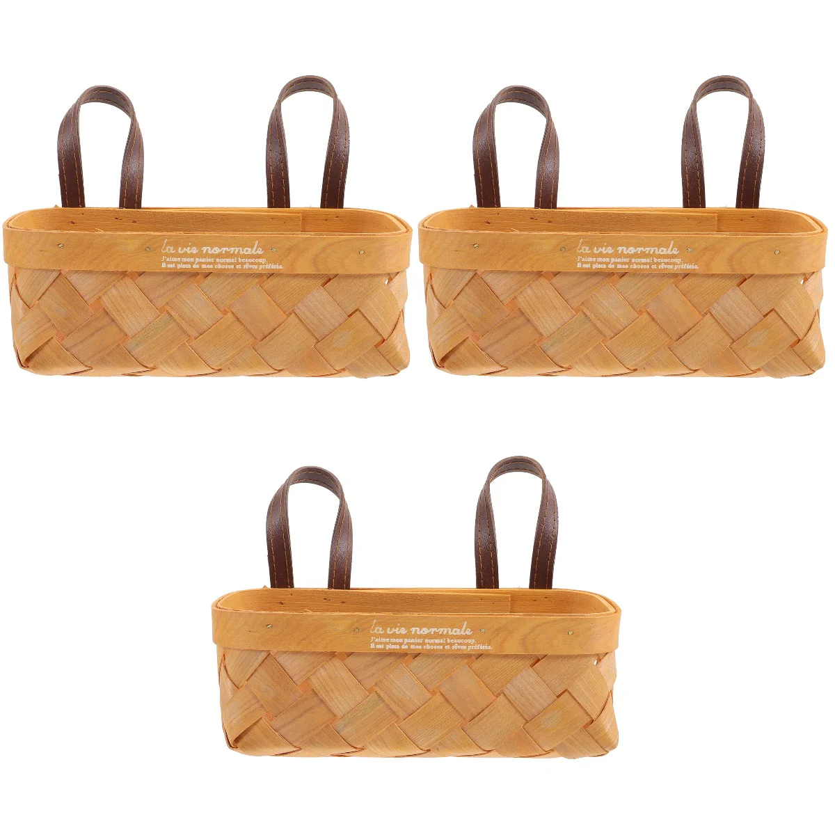 3pcs Vintage Woven Basket Wall Hanging Storage Holder Woven Basket for Bathroom Kitchen
3pcs Vintage Woven Basket Wall Hanging Storage Holder Woven Basket for Bathroom Kitchen