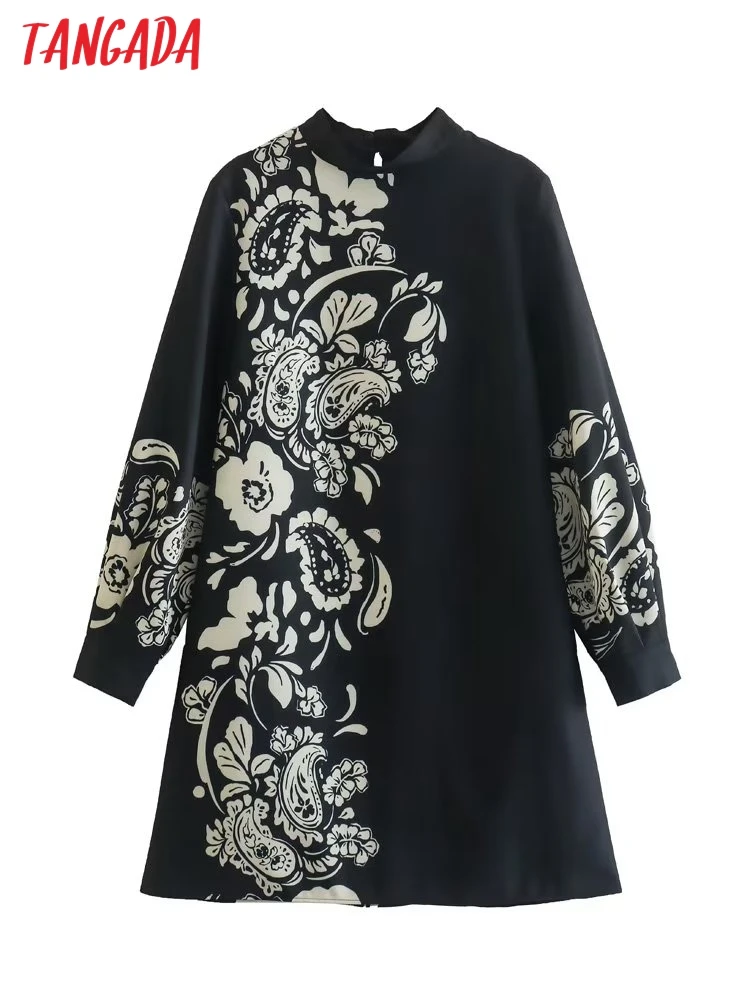 Tangada 2022 Fashion Women Paisley Print Shirt Dress Office Ladies Mini Dress 5Z114
Tangada 2022 Fashion Women Paisley Print Shirt Dress Office Ladies Mini Dress 5Z114