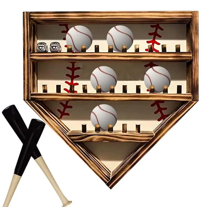 Baseball Storage Box Wooden Softball Organizer Rustic Style Baseball Display Tray Small Ball Storage Room Decor
Baseball Storage Box Wooden Softball Organizer Rustic Style Baseball Display Tray Small Ball Storage Room Decor