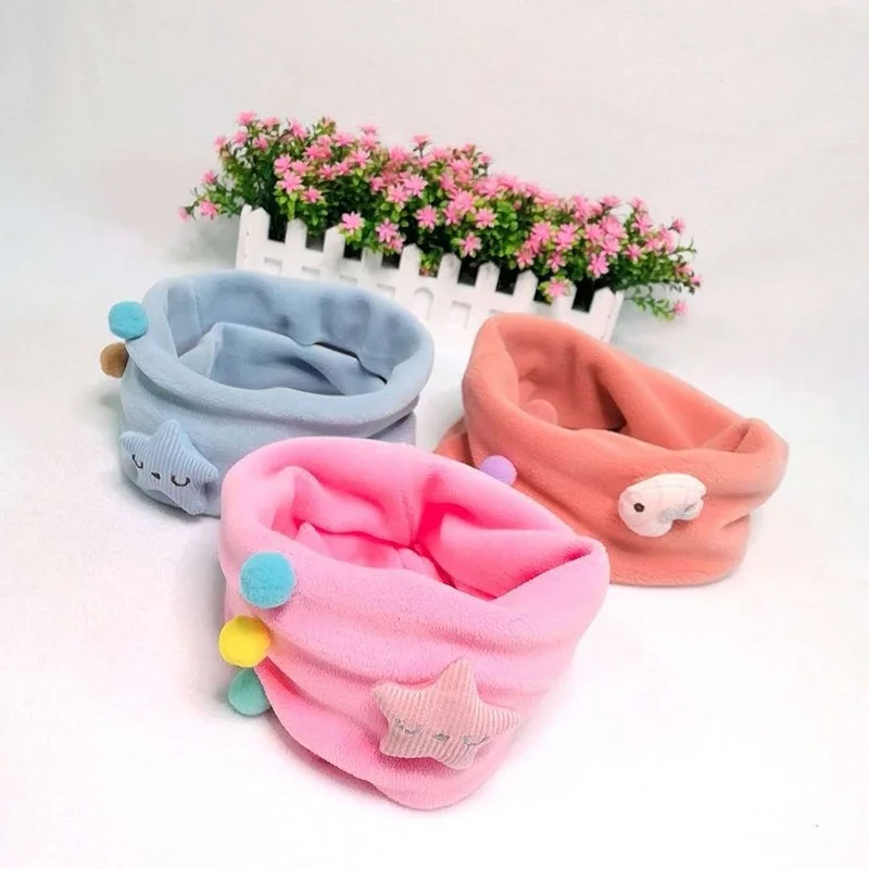 Children Autumn Winter Polar Fleece Scarf Boy Girl Color Cartoon Scarves Infants Warm Windproof Neck Cover Baby Kids Accessories
Children Autumn Winter Polar Fleece Scarf Boy Girl Color Cartoon Scarves Infants Warm Windproof Neck Cover Baby Kids Accessories