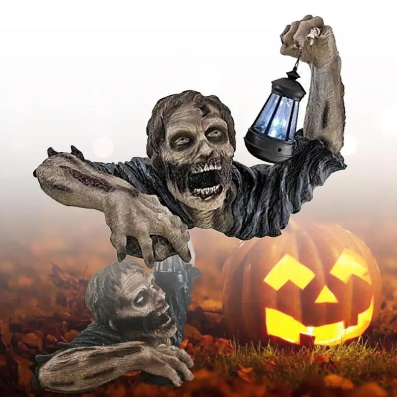 Resin Skull Statue Halloween Sculpture Lantern Decoration Waterproof Battery Operated Scary Yard Signs Resin Statue for Gardens
Resin Skull Statue Halloween Sculpture Lantern Decoration Waterproof Battery Operated Scary Yard Signs Resin Statue for Gardens
