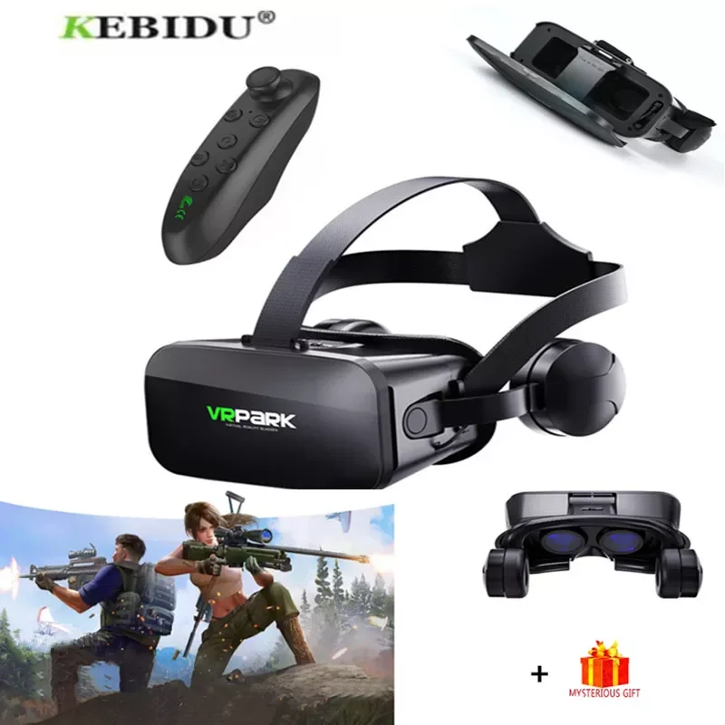 NEW VR Virtual Reality 3D Glasses Stereo Headset Helmet for IOS Android Smartphone Wireless Headset Video Game Binoculars
NEW VR Virtual Reality 3D Glasses Stereo Headset Helmet for IOS Android Smartphone Wireless Headset Video Game Binoculars